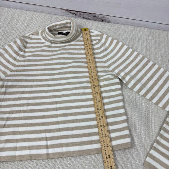 Forever 21 Turtle Neck Striped Pullover Sweater Top Size XL‎ - Picture 5 of 8